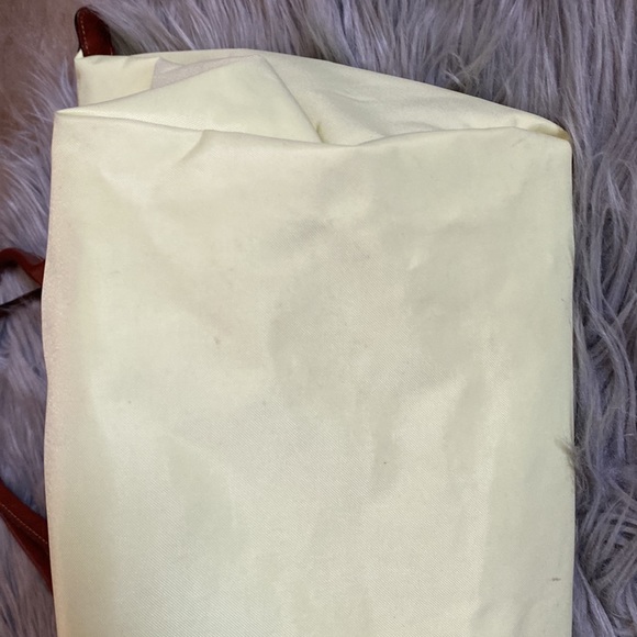 Longchamp Le Pliage Nylon Yellow Tote Bag Purse - Picture 13 of 16